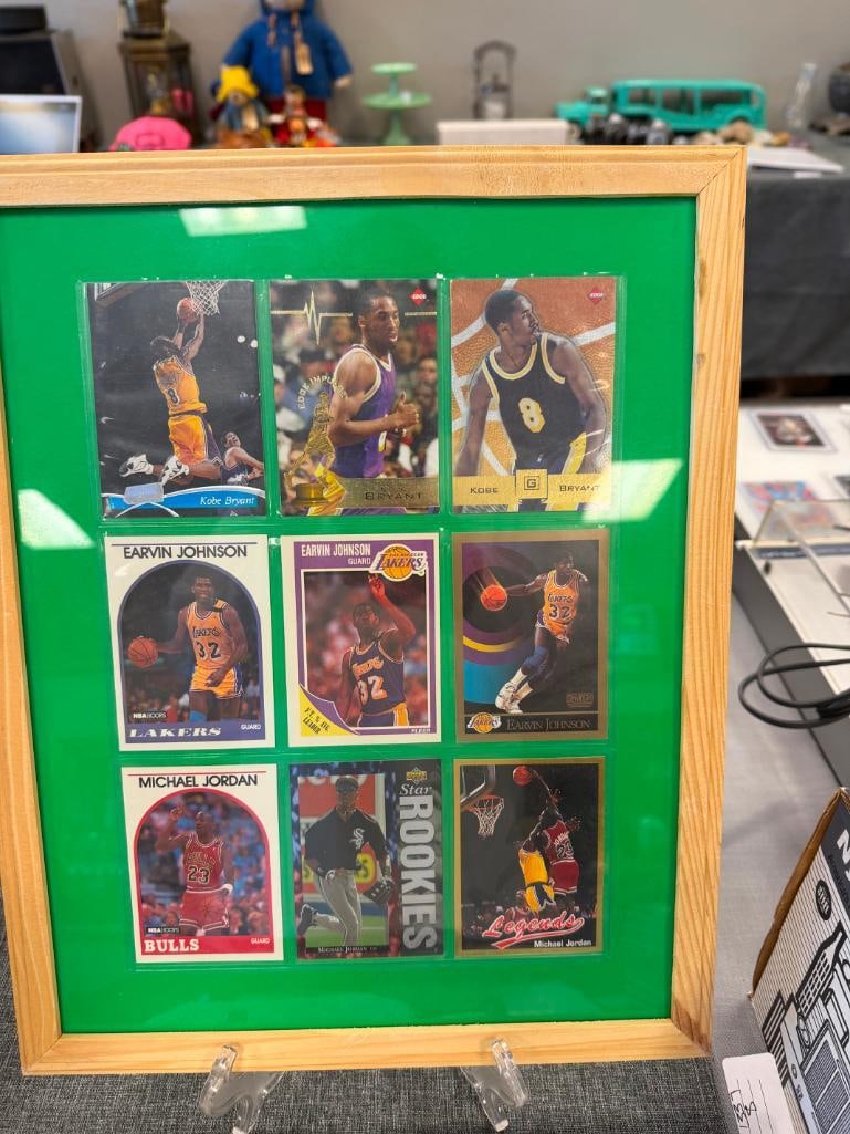 NBA PLAYERS CARDS MICHAEL JORDAN, KOBE BRYANT, AND EARVIN JOHNSON - 3
