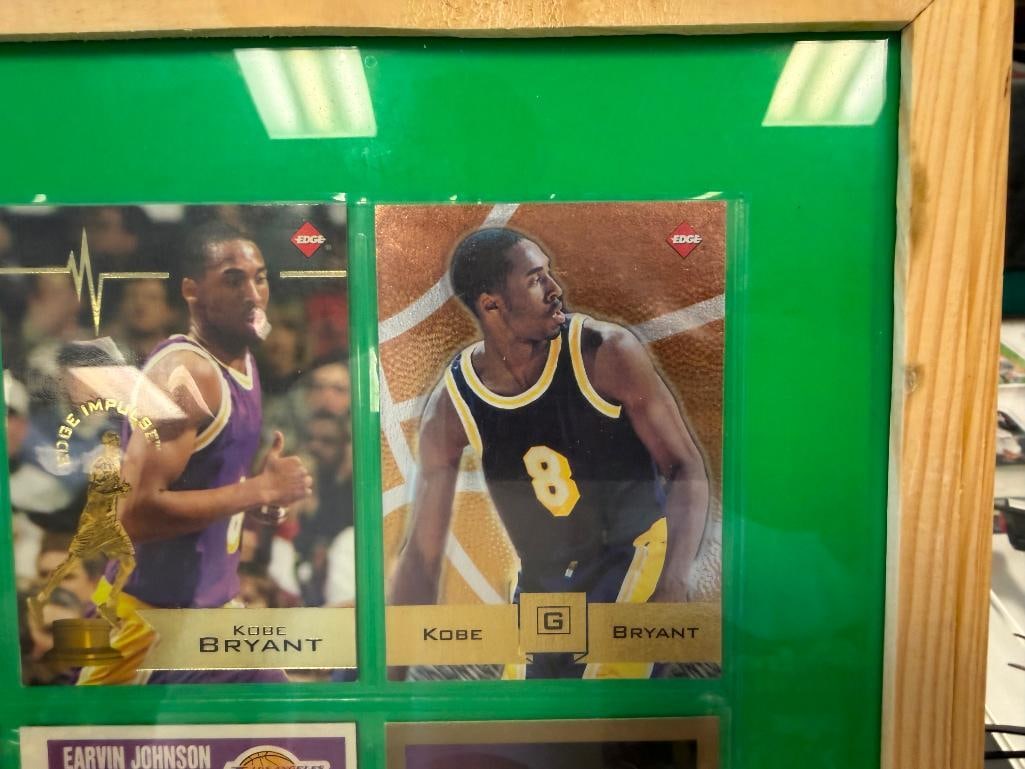 NBA PLAYERS CARDS MICHAEL JORDAN, KOBE BRYANT, AND EARVIN JOHNSON - 5