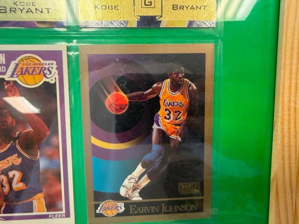NBA PLAYERS CARDS MICHAEL JORDAN, KOBE BRYANT, AND EARVIN JOHNSON - 7