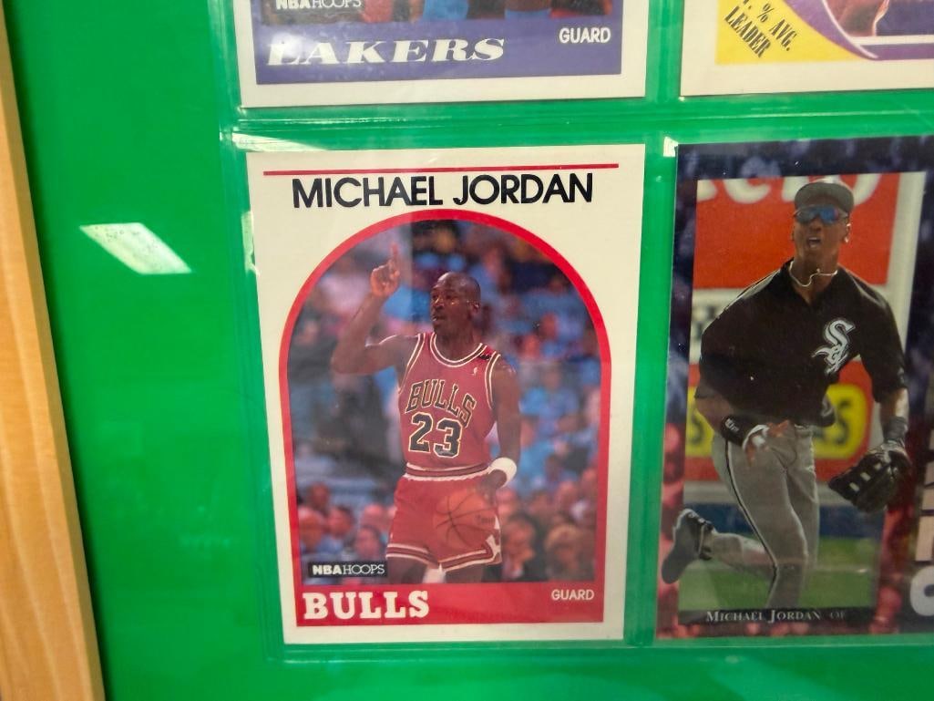 NBA PLAYERS CARDS MICHAEL JORDAN, KOBE BRYANT, AND EARVIN JOHNSON - 8