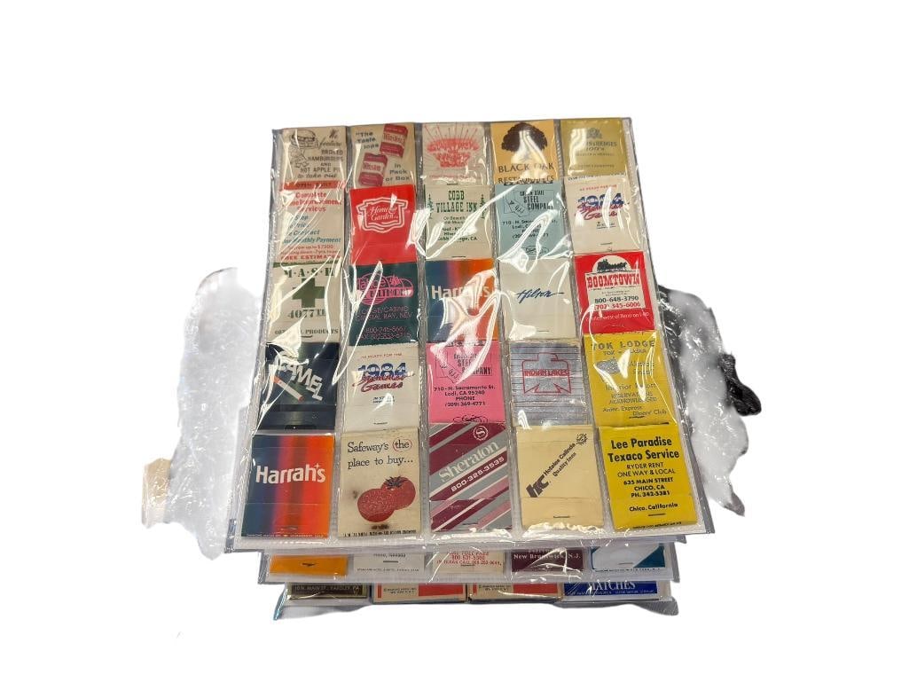 OVER 130 VINTAGE CASINO, RESTAURANT MATCHBOOKS, MATCH BOXES, HAROLDS CLUB, SALEM, CAMEL (1 of 10)