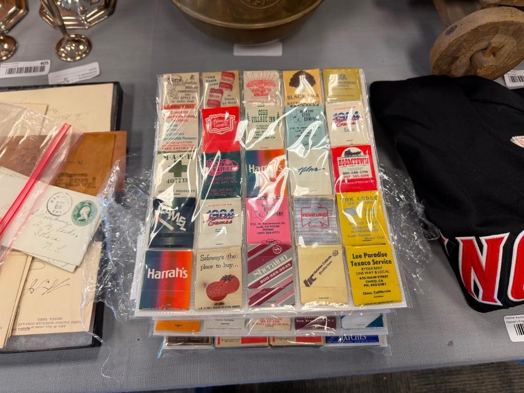 OVER 130 VINTAGE CASINO, RESTAURANT MATCHBOOKS, MATCH BOXES, HAROLDS CLUB, SALEM, CAMEL (1 of 4)