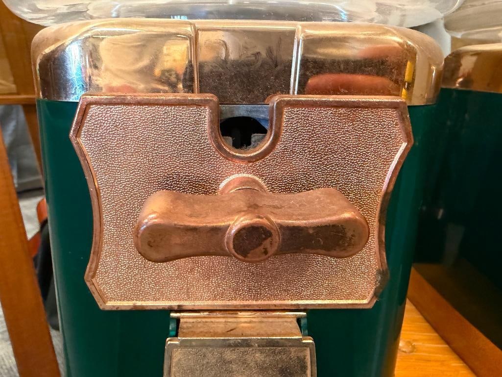 SILENT SALESFORCE INC. CANDY DISPENSERS ON PINE THREE-FOOTED STAND - 9