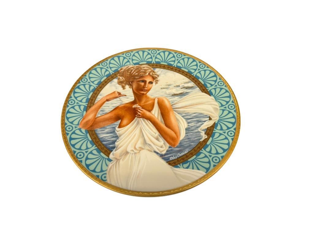 PICKARD CHINA OLEG CASSINI COLLECTOR PLATES FROM THE MOST BEAUTIFUL WOMEN OF ALL TIME COLLECTION (1 of 9)