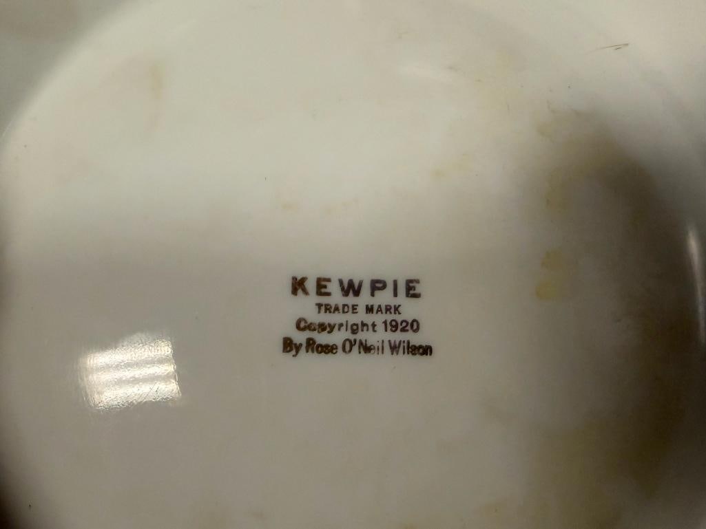 EARLY 1900'S BABY BOWLS SALEM CHINA, KEWPIE ROSE O'NEIL WILSON, AND THE BABY PLATE - 10