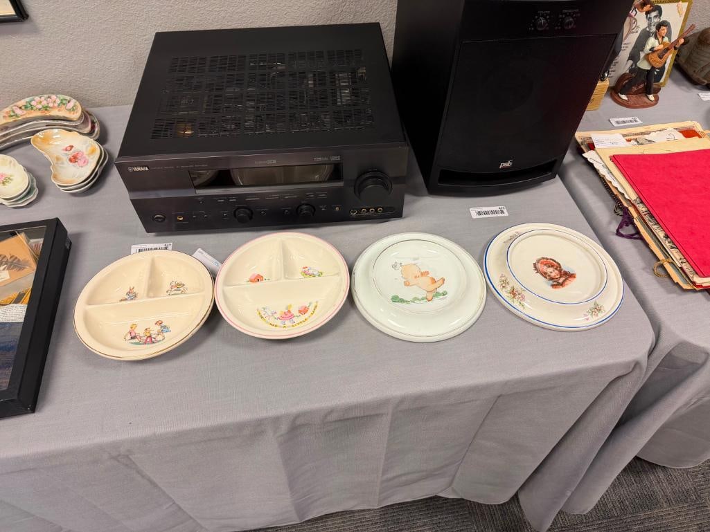 EARLY 1900'S BABY BOWLS SALEM CHINA, KEWPIE ROSE O'NEIL WILSON, AND THE BABY PLATE - 2