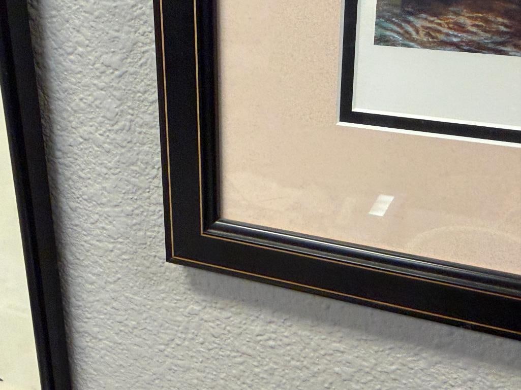 MICHAEL DUMAS LIMITED EDITION DUCK PRINT TITLED OUTFLOW NO. 188/5300 - 7