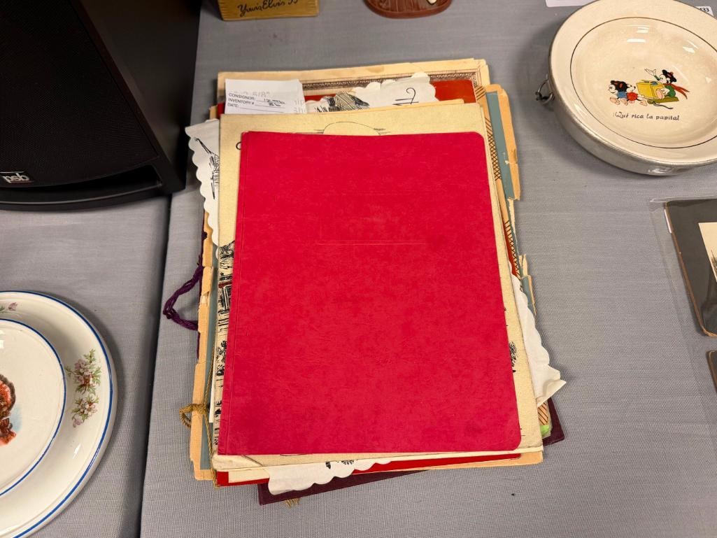 VINTAGE MENUS FROM VARIOUS RESTAURANTS INCLUDING SEVERAL CARSON CITY, NV - 2