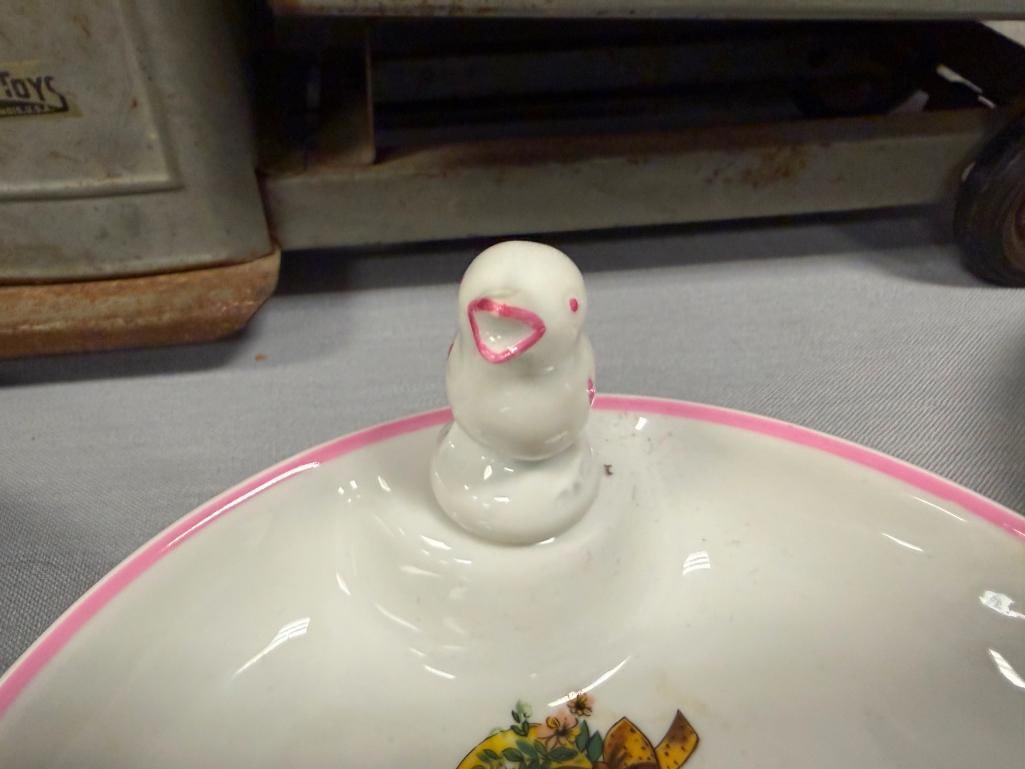 THREE VINTAGE BABY WARMING BOWLS SYDNEY, PETO - 10