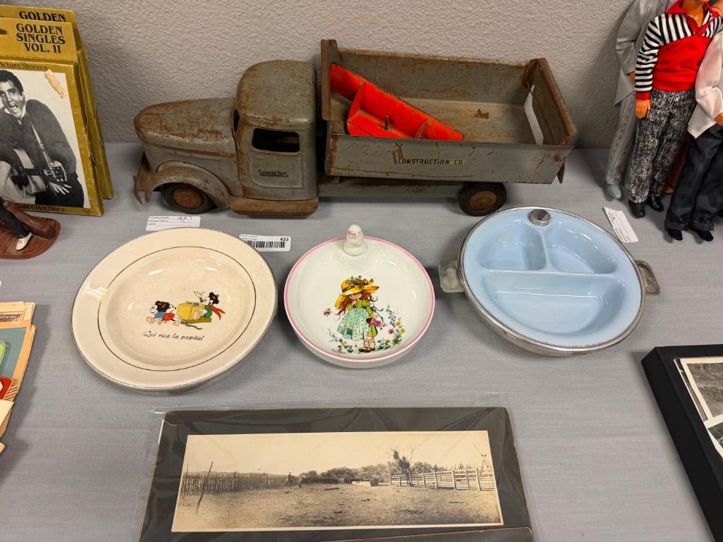 THREE VINTAGE BABY WARMING BOWLS SYDNEY, PETO - 2