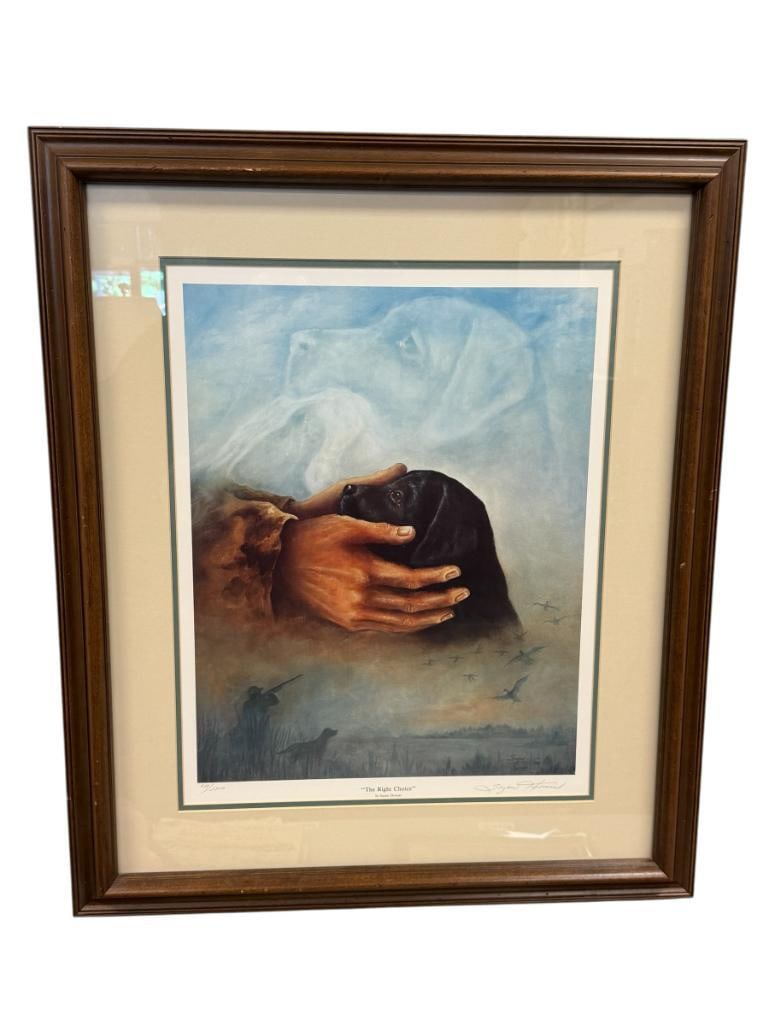 SUZAN THOMAS LIMITED EDITION PRINT THE RIGHT CHOICE NO. 811/2250 (1 of 10)