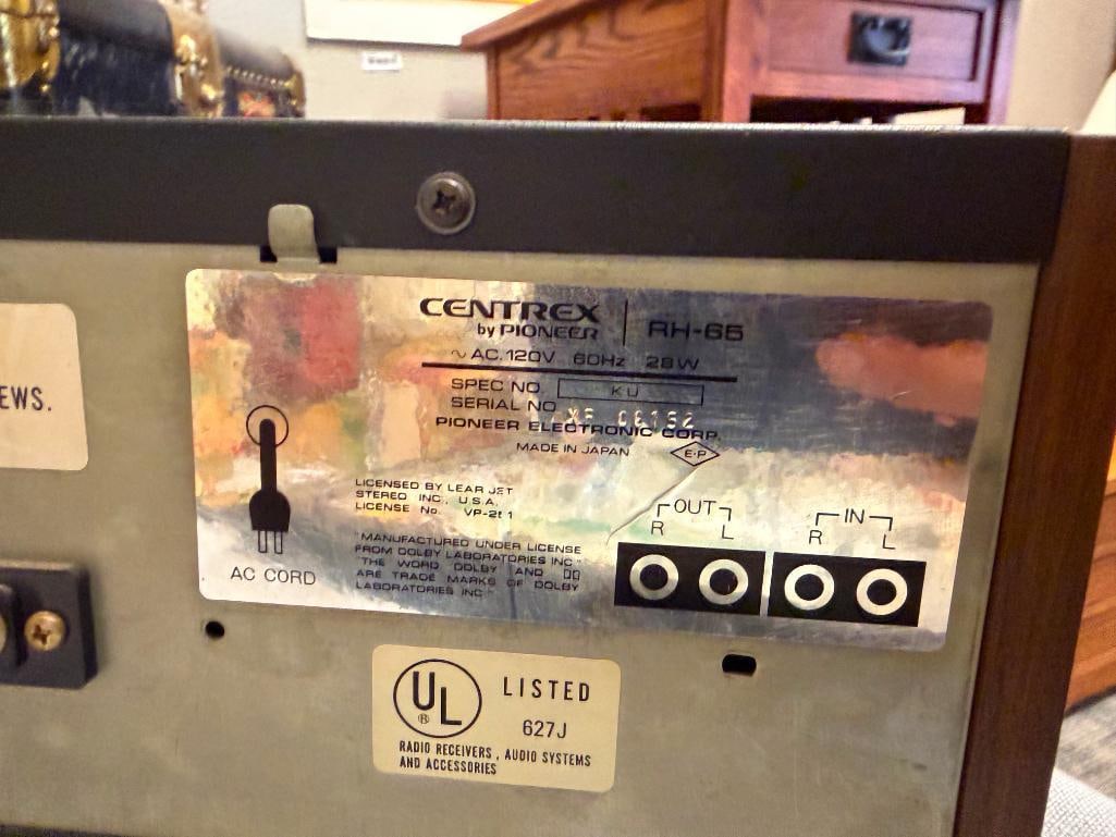 CENTREX BY PIONEER 8-TRACK STEREO RH-65 - 10