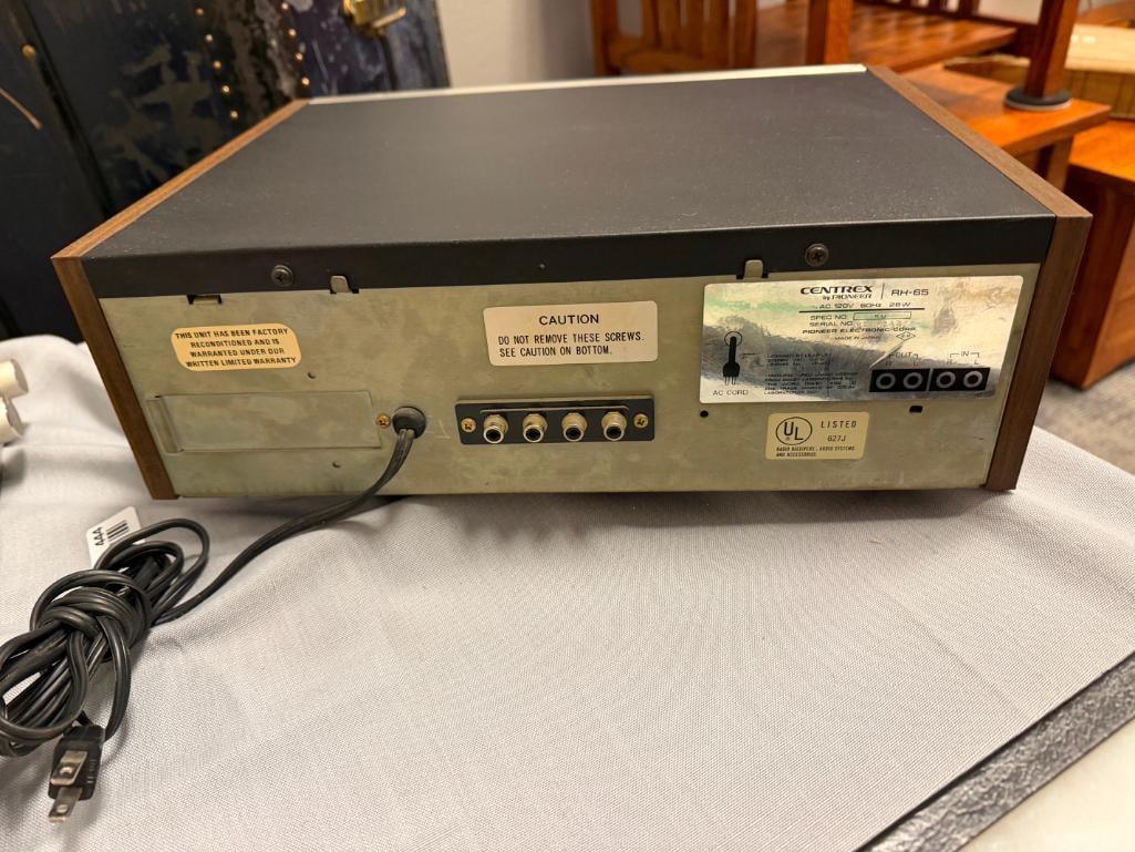 CENTREX BY PIONEER 8-TRACK STEREO RH-65 - 9