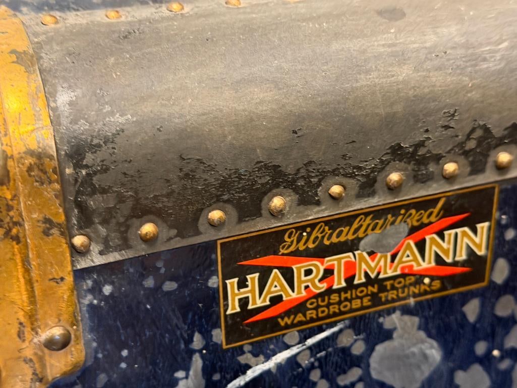 ANTIQUE HARTMANN STEAMER TRUNK - 4