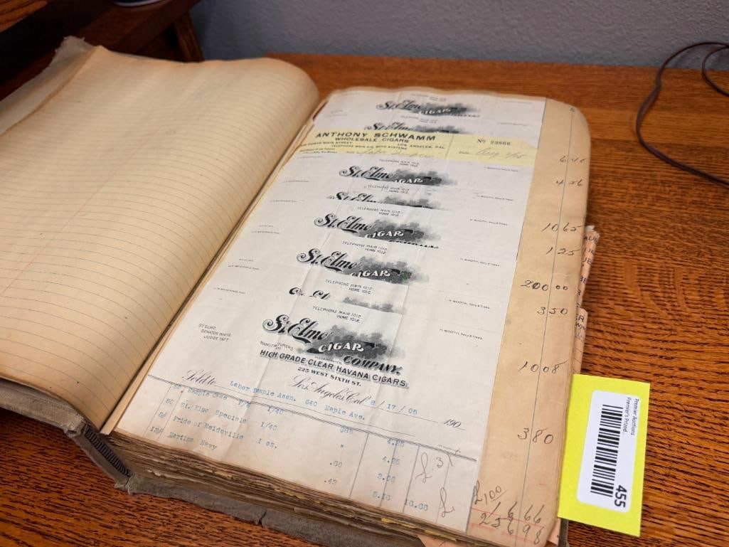 COLLECTION OF TOBACCO RECIEPTS FROM 1905 TO 1915 - 13