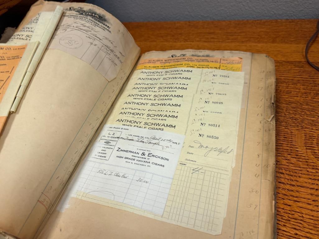COLLECTION OF TOBACCO RECIEPTS FROM 1905 TO 1915 - 6