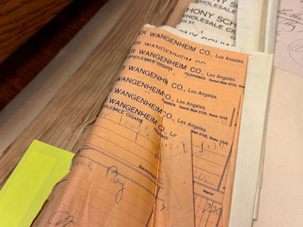 COLLECTION OF TOBACCO RECIEPTS FROM 1905 TO 1915 - 8