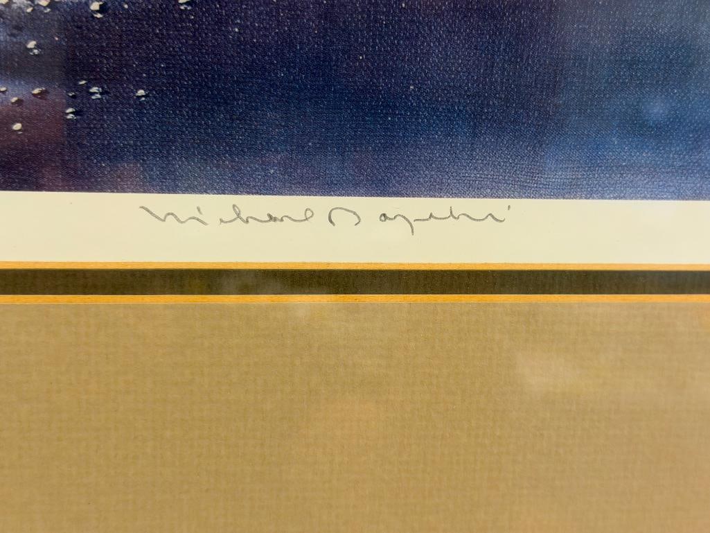 MICHAEL DUCKS UNLIMITED LIMITED EDITION PRINT OCTOBER DAY NO. 181/850 - 7