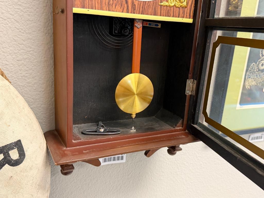 CENTURION 35 DAY WALL CLOCK CIRCA 1970'S - 8