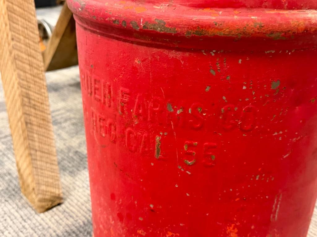 VINTAGE ARDEN FARMS 4 GALLON MILK CAN - 5