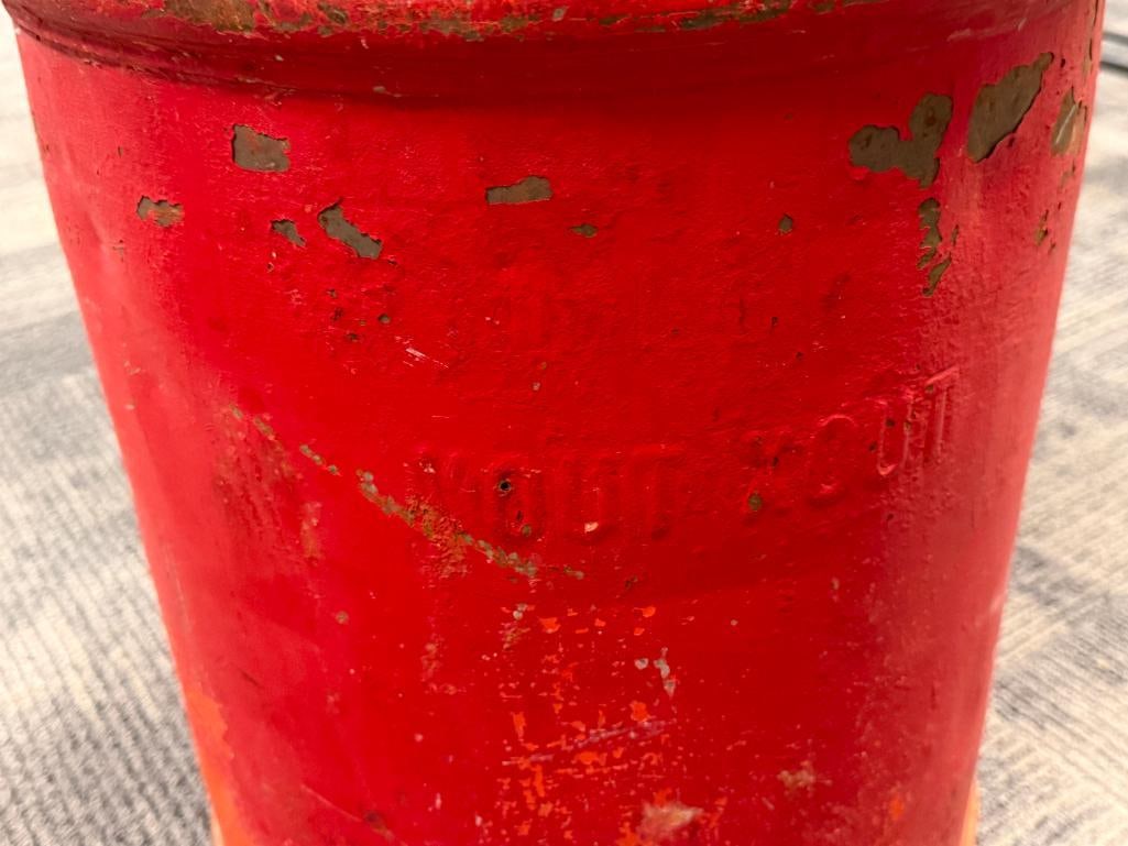 VINTAGE ARDEN FARMS 4 GALLON MILK CAN - 7