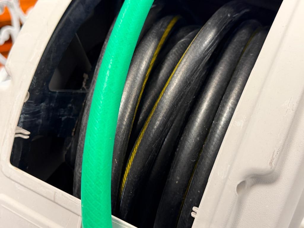 REELSMART PLASTIC HOSE BOX / STORAGE WITH 50' HOSE - 6