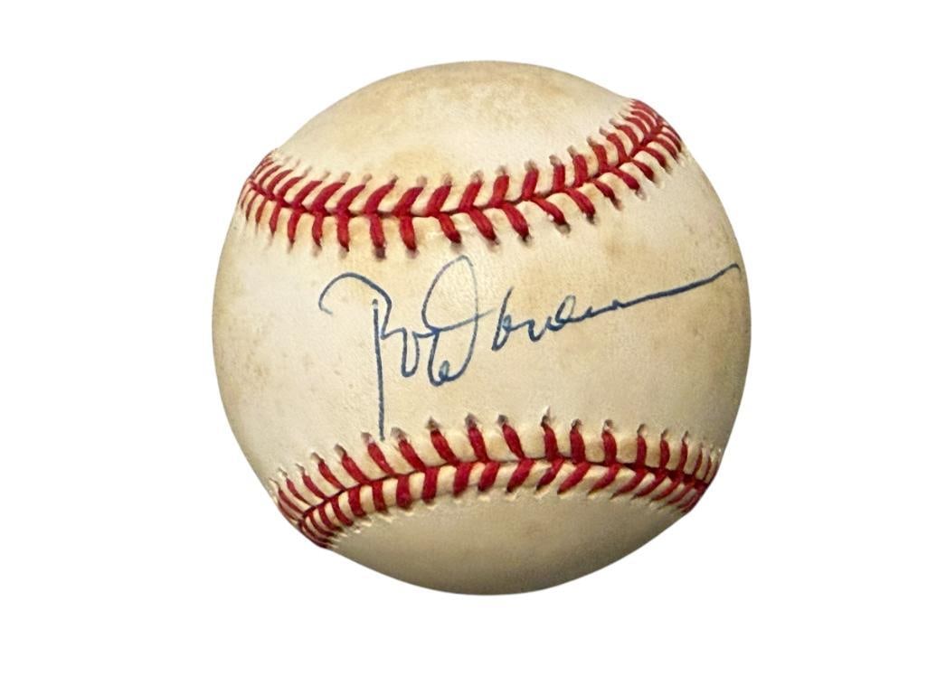 ROD CAREW HALL OF FAMEE BASEBALL PLAYER AUTOGRAPHED BASEBALL PLAYER: ROD CAREW (B. 1945) PLAYED FROM 1967-1985, INDUCTED INTO THE HALL OF FAME IN 1991, FROM THE ESTATE OF A LOCAL RENO, NV DOCTOR AT RENOWN WHO RAN BIG LEAGUE SPORTS MEDICINE BASEBALL CAMP FOR NEARLY