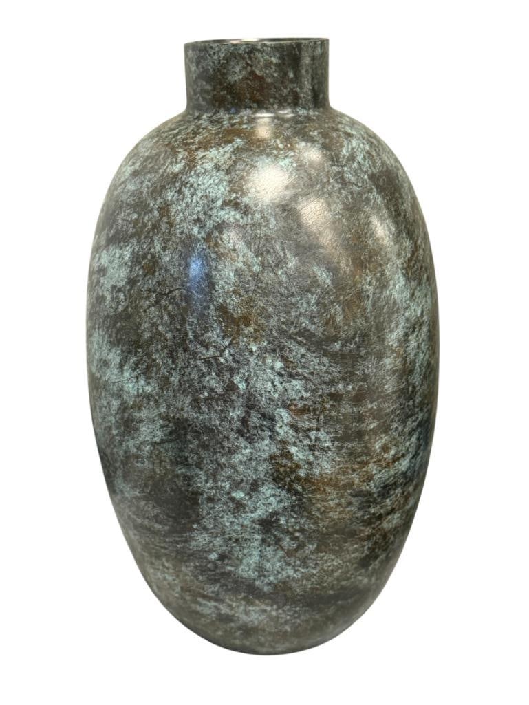 ARMANI CASA APOLLO VASO ALTO TALL METAL / BRONZE VASE (1 of 6)