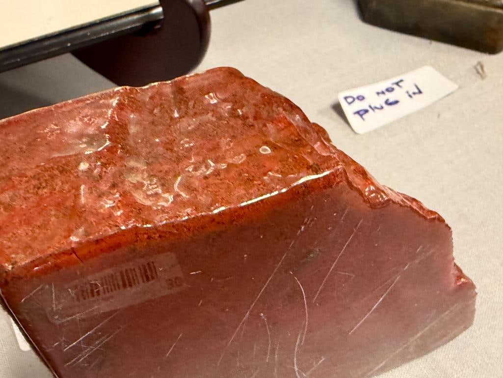 PAIR OF GEOLOGICAL SPECIMEN BOKENDS - 4