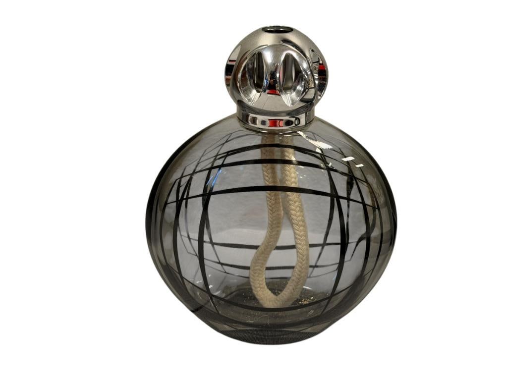 LAMPE BERGER BUBBLE SMOKY BLACK FRAGRANCE LAMP / OIL LAMP MADE IN PARIS (1 of 7)