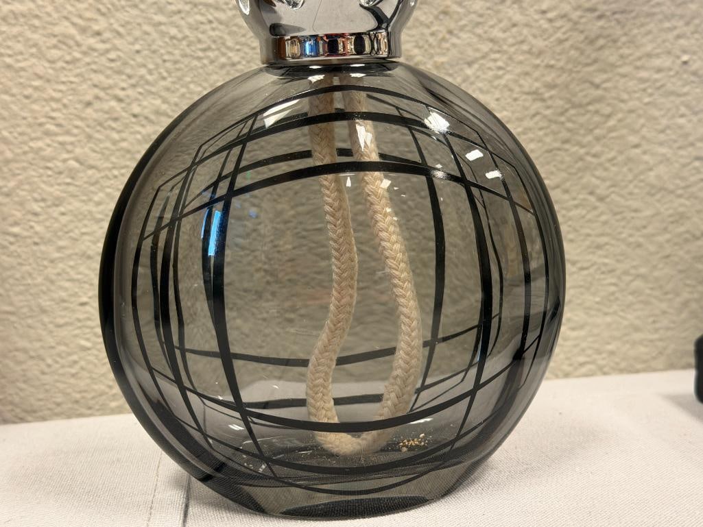LAMPE BERGER BUBBLE SMOKY BLACK FRAGRANCE LAMP / OIL LAMP MADE IN PARIS - 2