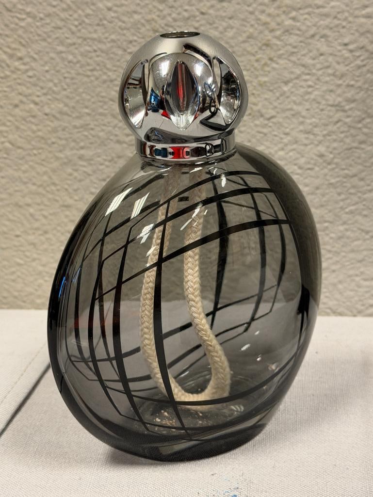LAMPE BERGER BUBBLE SMOKY BLACK FRAGRANCE LAMP / OIL LAMP MADE IN PARIS - 5