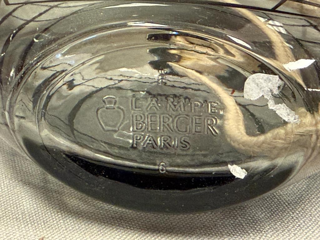 LAMPE BERGER BUBBLE SMOKY BLACK FRAGRANCE LAMP / OIL LAMP MADE IN PARIS - 7
