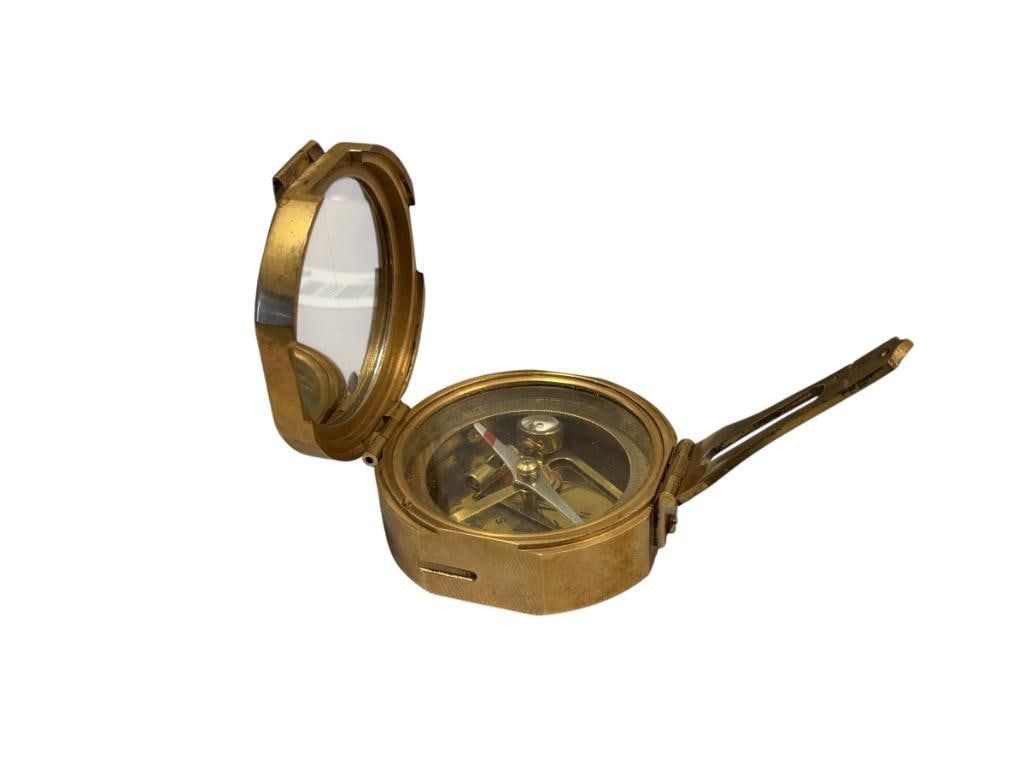 VINTAGE STYLED BRUTON POCKET TRANSIT COMPASS (1 of 7)