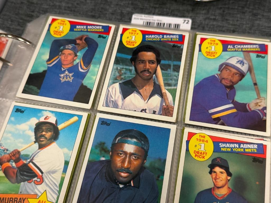 1985 TOPPS COMPLETE BASEBALL CARD SET INCLUDES MARK MCGWIRE, ROGER CLEMENS, KIRBY PUCKETT, ETC. - 7