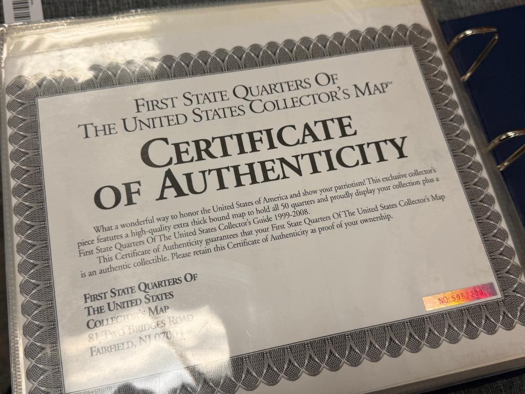 VOL. 1 1999 UNITED STATES COLLECTOR'S STATEHOOD QUARTERS POSTAL COMMEMORATIVE SOCIETY - 2