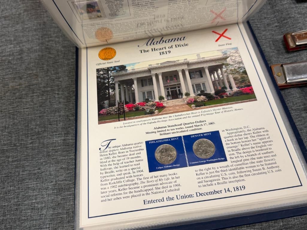 VOL. 1 1999 UNITED STATES COLLECTOR'S STATEHOOD QUARTERS POSTAL COMMEMORATIVE SOCIETY - 6
