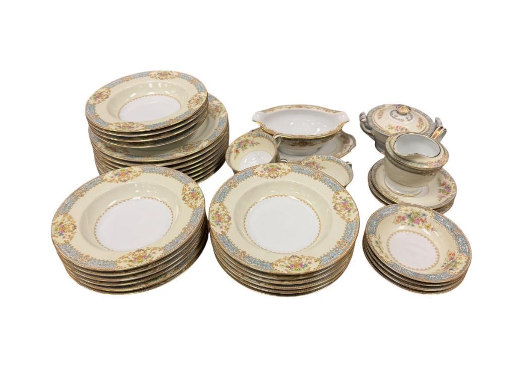 VINTAGE NORITAKE JAPANESE CHINA CLERMONT PATTERN CHINA MADE IN OCCUPIED JAPAN DISCONTINUED (1 of 9)