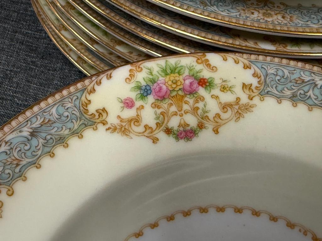 VINTAGE NORITAKE JAPANESE CHINA CLERMONT PATTERN CHINA MADE IN OCCUPIED JAPAN DISCONTINUED - 4