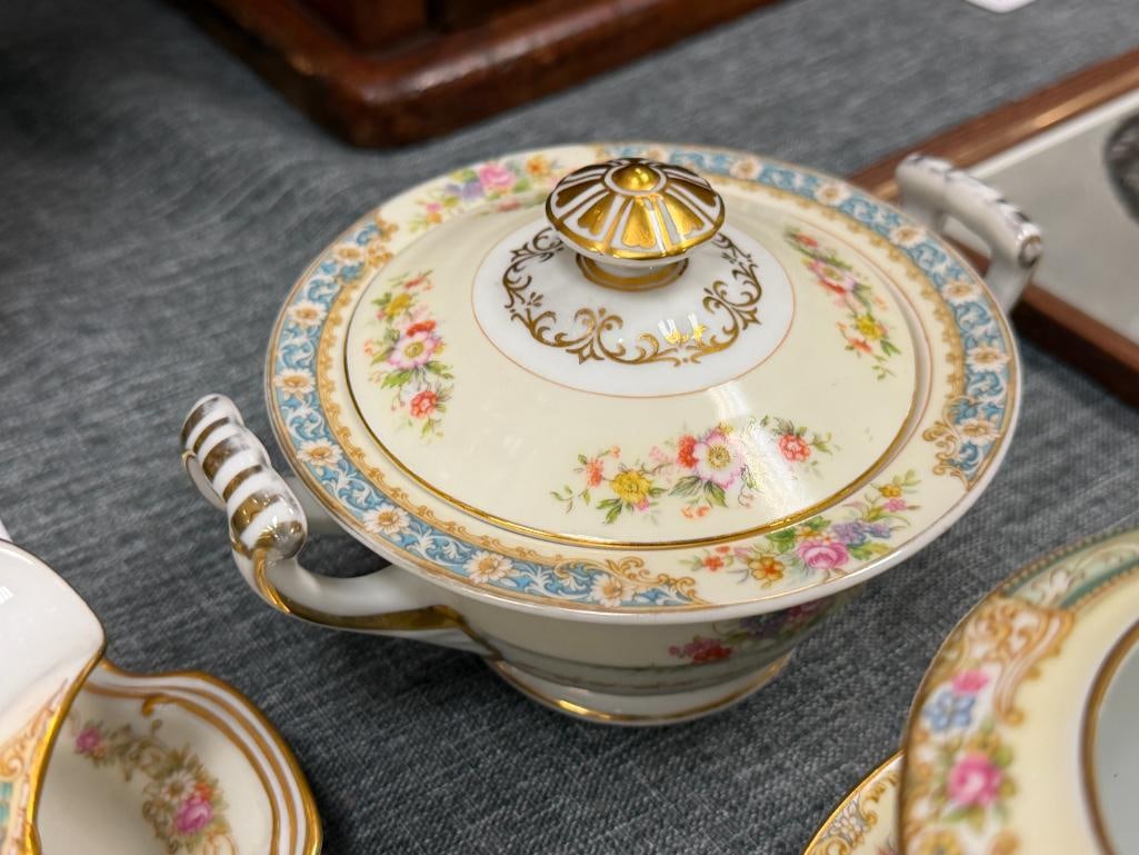 VINTAGE NORITAKE JAPANESE CHINA CLERMONT PATTERN CHINA MADE IN OCCUPIED JAPAN DISCONTINUED - 7