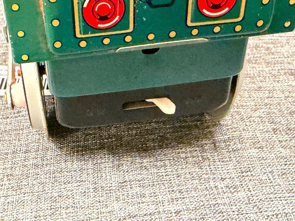VINTAGE MODERN TOYS JAANESE TIN-LITHO BATTERY OPERATED TOY TRAIN WESTERN SPECIAL CIRCA 1960 - 10