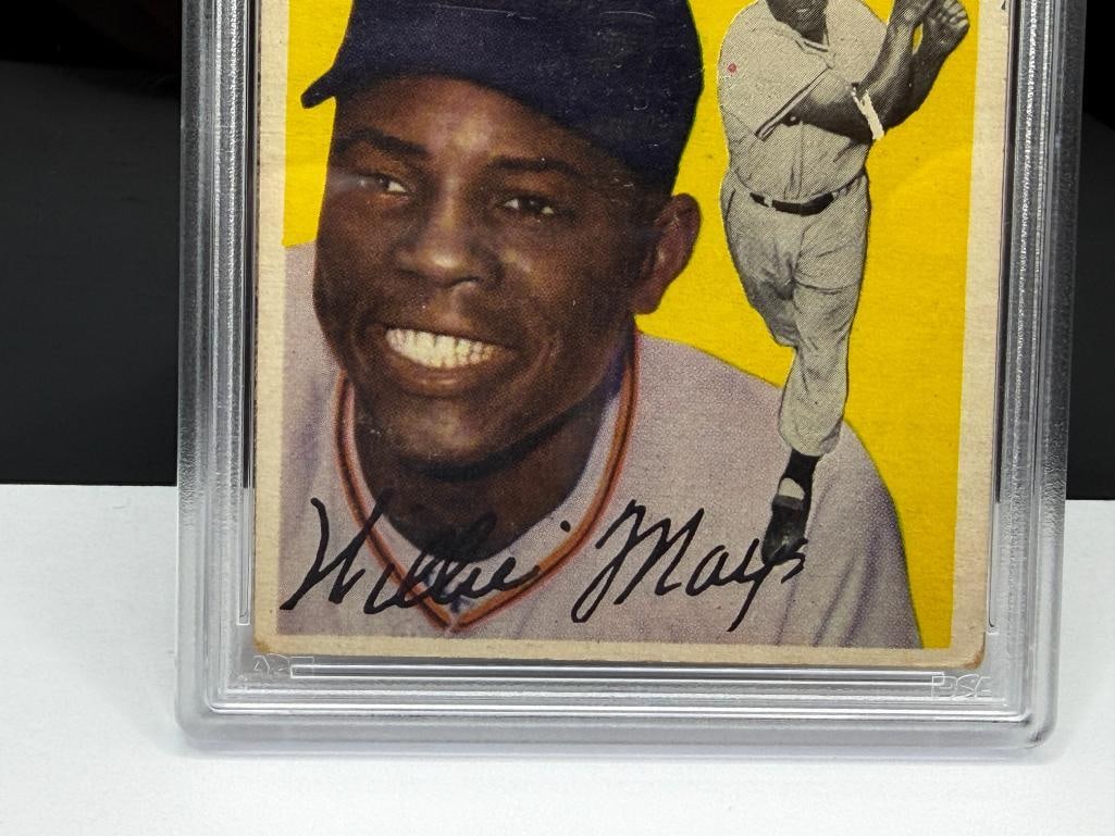 1954 TOPPS #90 WILLIE MAYS BASEBALL CARD PSA GOOD 2 - 4