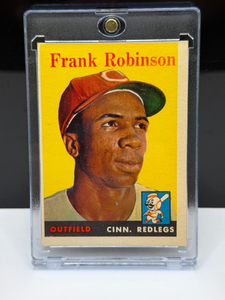1958 TOPPS #285 FRANK ROBINSON BASEBALL CARD - 2
