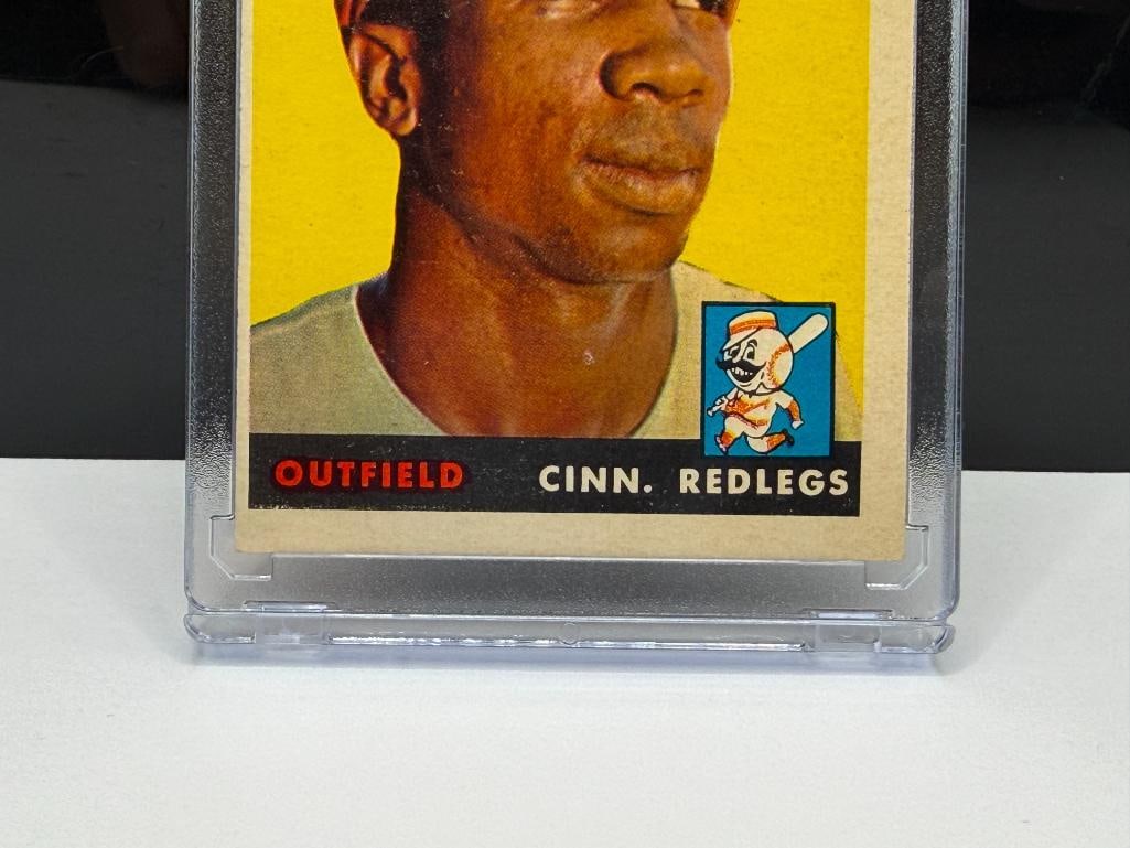 1958 TOPPS #285 FRANK ROBINSON BASEBALL CARD - 4