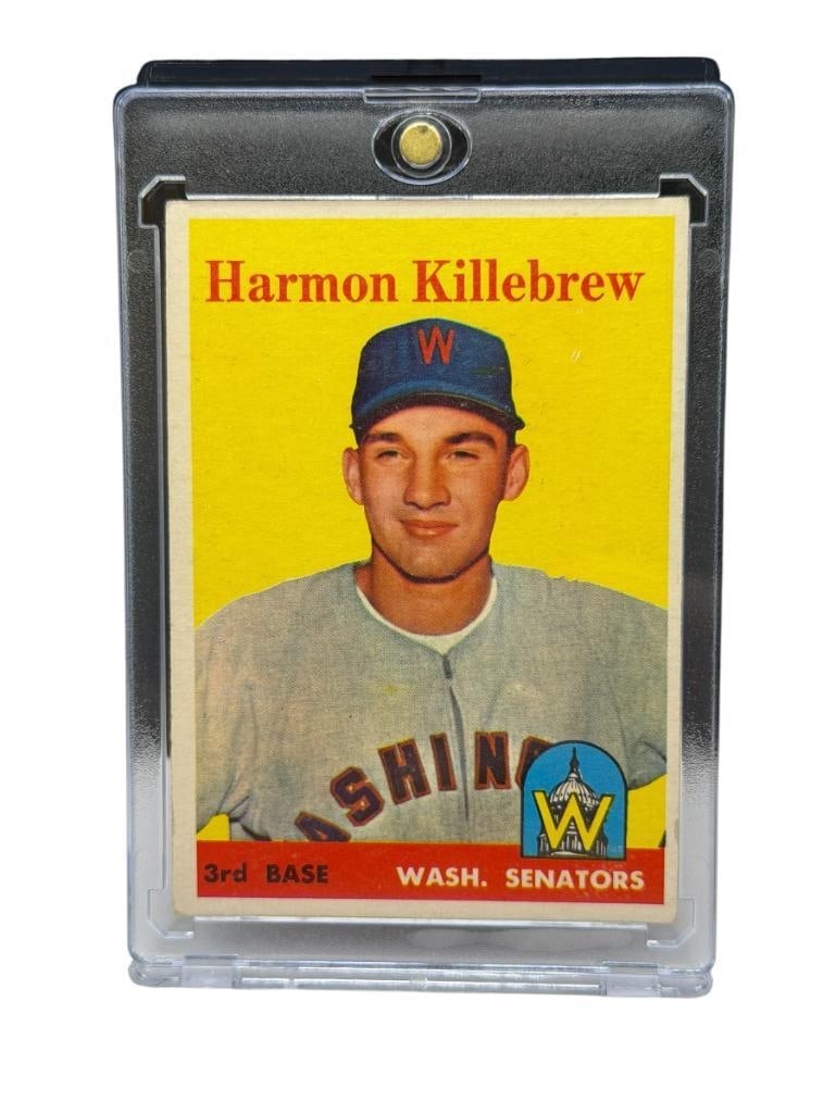 1958 TOPPS #288 HARMON KILLEBREW BASEBALL CARD (1 of 9)