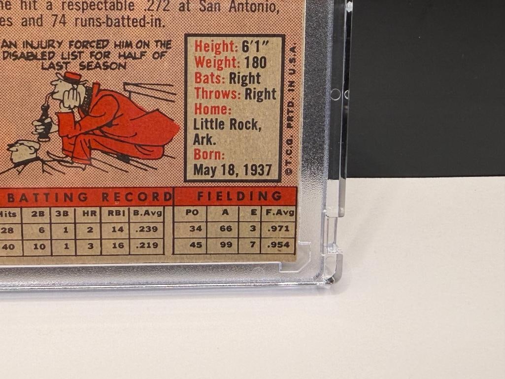 1958 TOPPS #307 BROOKS ROBINSON BASEBALL CARD - 10