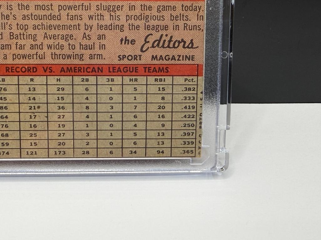1958 TOPPS #487 MICKEY MANTLE '58 ALL STAR SELECTION BASEBALL CARD SPORT MAGAZINE - 11