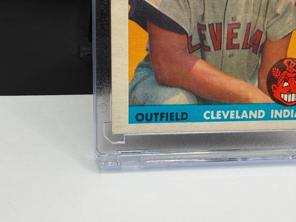 1958 TOPPS #47 ROGER MARIS BASEBALL CARD - 4
