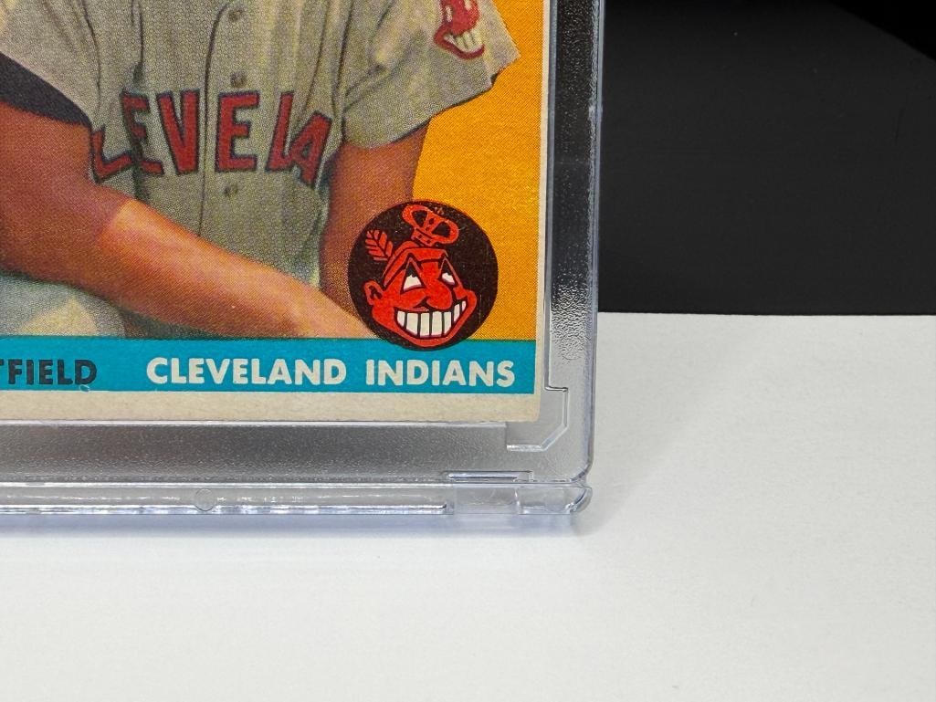 1958 TOPPS #47 ROGER MARIS BASEBALL CARD - 5