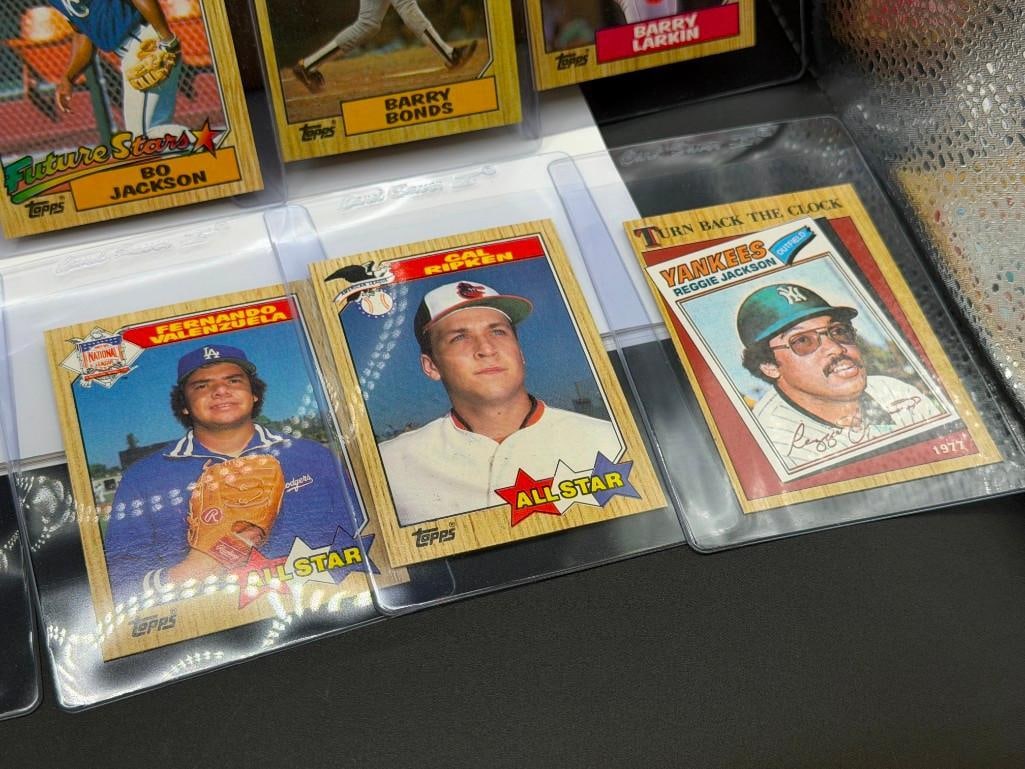 1987 COMPLETE TOPPS BASEBALL CARD SET #1-792 BO JACKSON BARRY BONDS CAL RIPKEN, MARK MCGWIRE - 10